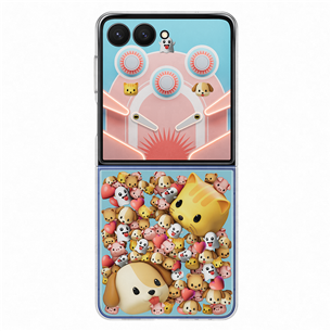 Samsung Flipsuit Case, Galaxy Flip7, läbipaistev - Silikoonümbris EF-ZF766CTEGWW