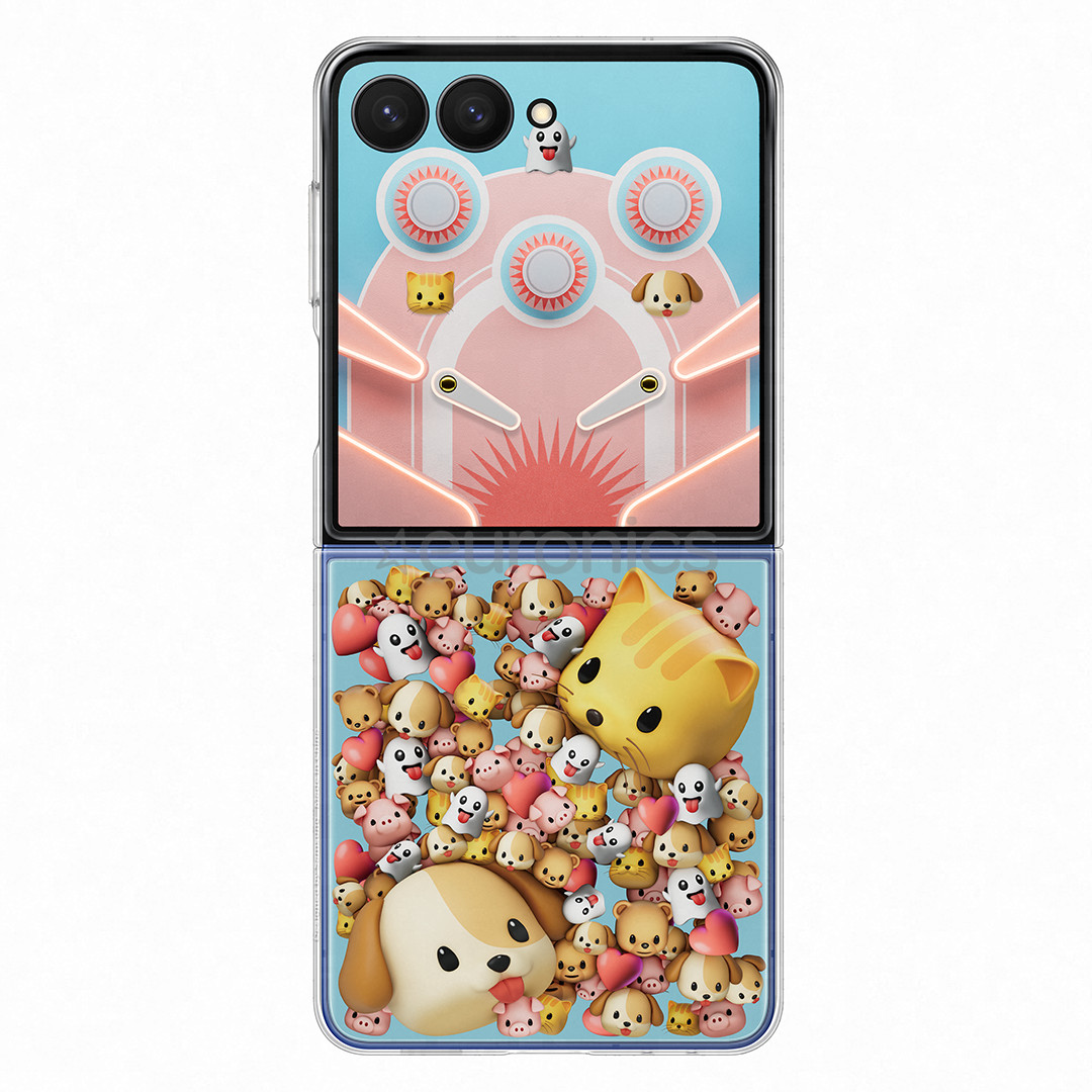 Samsung Flipsuit Case, Galaxy Flip7, läbipaistev - Silikoonümbris