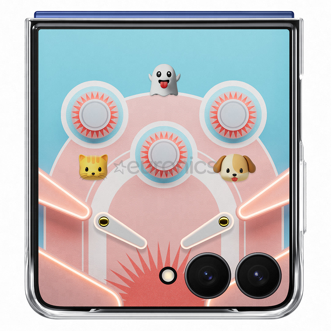 Samsung Flipsuit Case, Galaxy Flip7, läbipaistev - Silikoonümbris