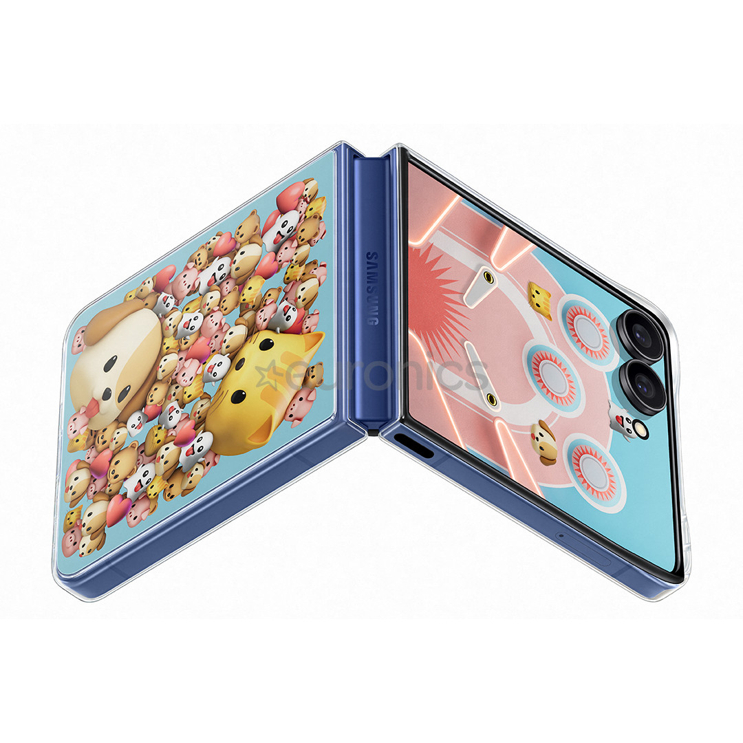 Samsung Flipsuit Case, Galaxy Flip7, läbipaistev - Silikoonümbris