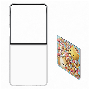 Samsung Flipsuit Case, Galaxy Flip7, läbipaistev - Silikoonümbris