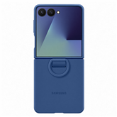 Samsung Silicone case, Galaxy Flip7, blue - Case