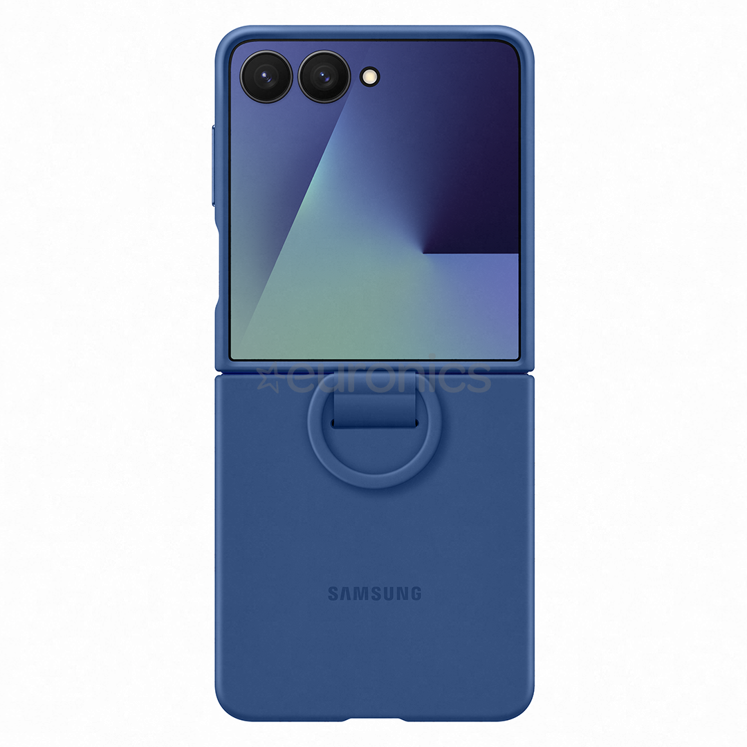 Samsung Silicone case, Galaxy Flip7, sinine - Silikoonümbris