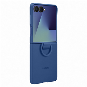 Samsung Silicone case, Galaxy Flip7, sinine - Silikoonümbris