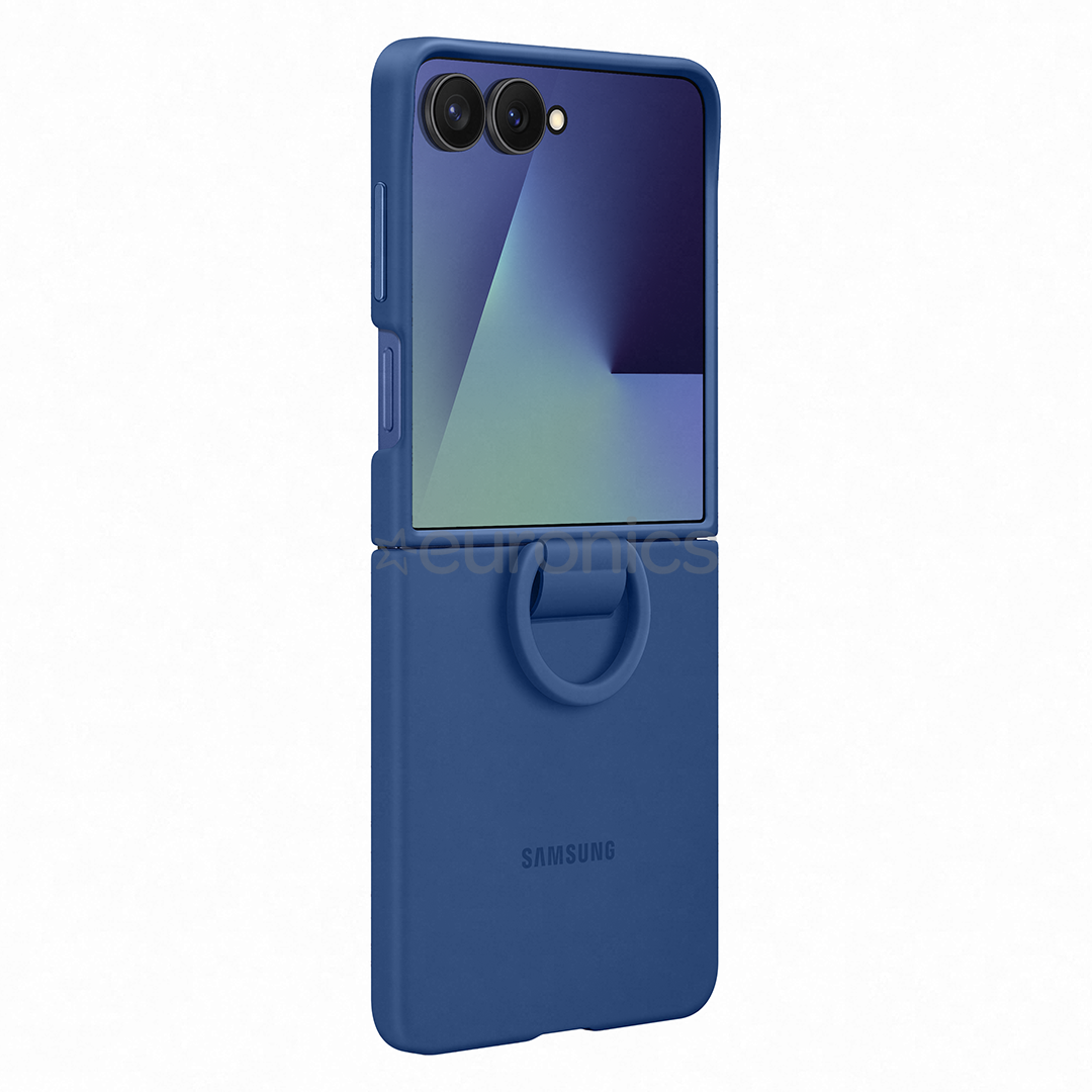 Samsung Silicone case, Galaxy Flip7, sinine - Silikoonümbris