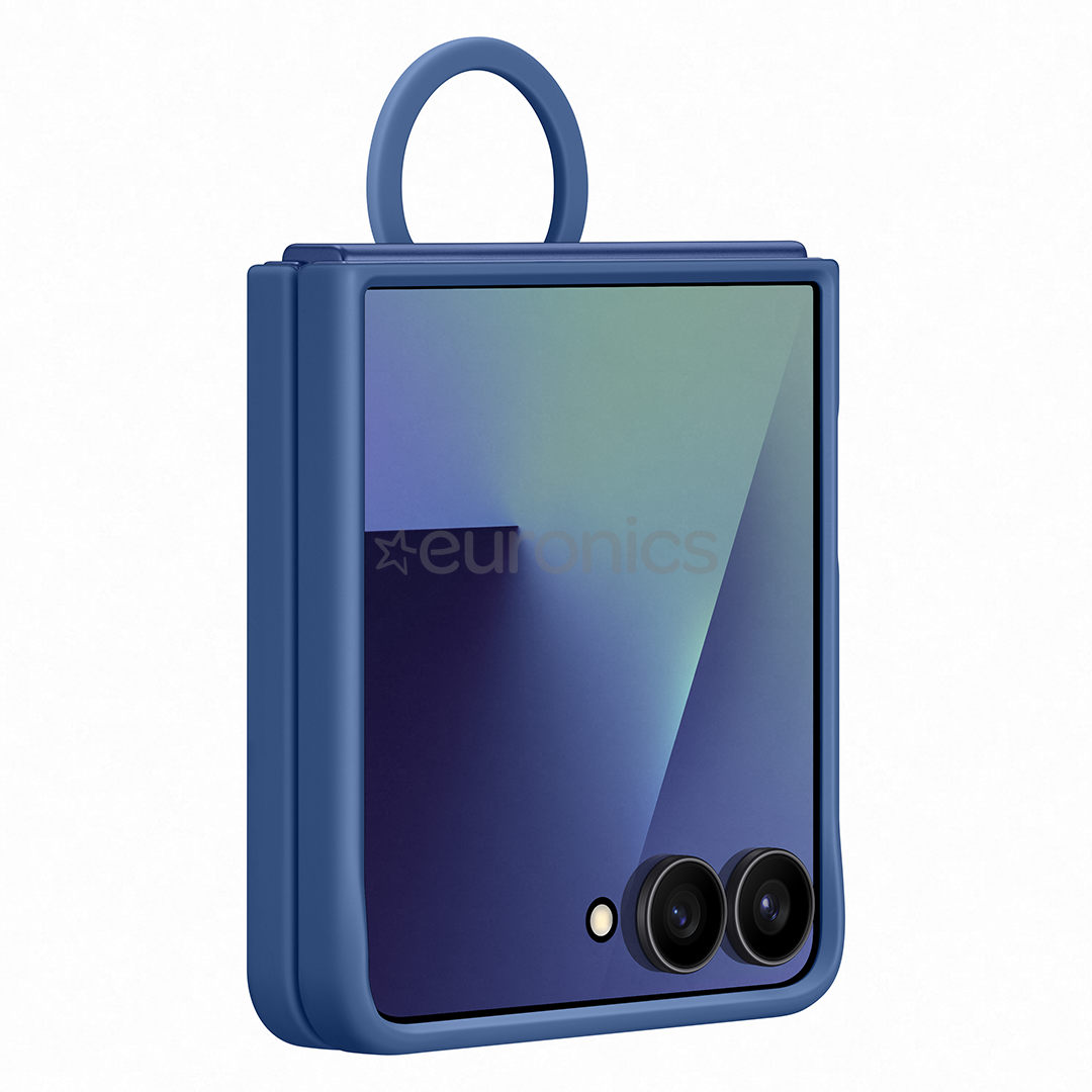 Samsung Silicone case, Galaxy Flip7, sinine - Silikoonümbris