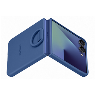 Samsung Silicone case, Galaxy Flip7, sinine - Silikoonümbris
