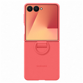 Samsung Silicone case, Galaxy Flip7, серый - Силиконовый чехол