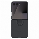 Samsung Silicone case, Galaxy Flip7, black - Case