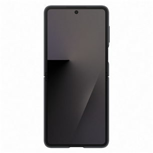 Samsung Silicone case, Galaxy Flip7, must - Silikoonümbris