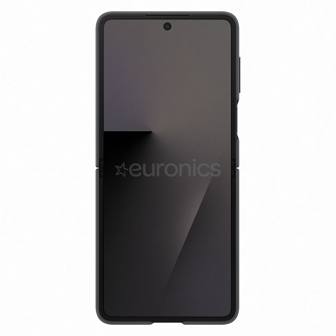 Samsung Silicone case, Galaxy Flip7, must - Silikoonümbris