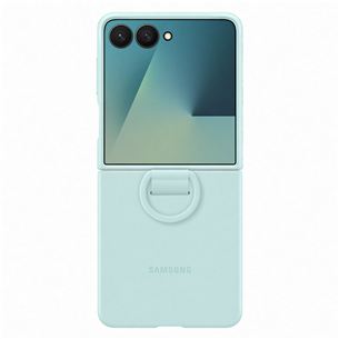 Samsung Silicone case, Galaxy Flip7, roheline - Silikoonümbris EF-PF766TMEGWW