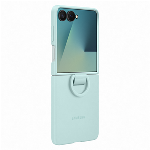 Samsung Silicone case, Galaxy Flip7, roheline - Silikoonümbris