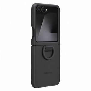 Samsung Silicone case, Galaxy Flip7 FE, black - Case