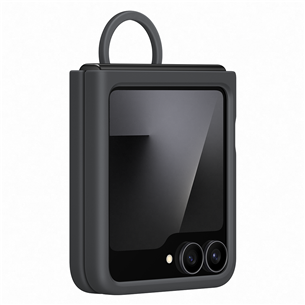 Samsung Silicone case, Galaxy Flip7 FE, must - Silikoonümbris