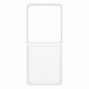 Samsung Silicone case, Galaxy Flip7 FE, valge - Silikoonümbris EF-PF741TWEGWW