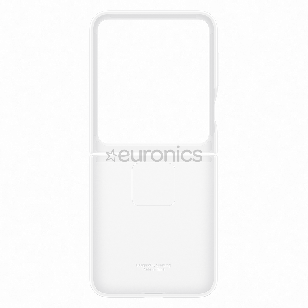 Samsung Silicone case, Galaxy Flip7 FE, valge - Silikoonümbris