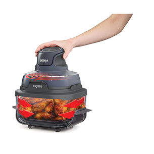 Ninja CRISPi 4-ühes, 1700 W, 3.8 L, sinine - Kaasaskantav kuumaõhufritüür