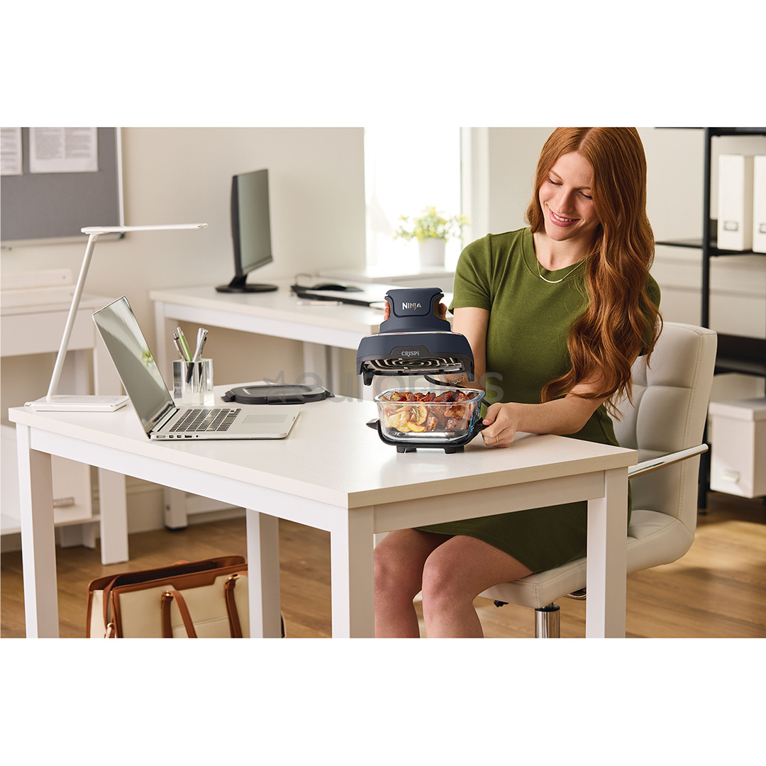 Ninja CRISPi 4-ühes, 1700 W, 3.8 L, sinine - Kaasaskantav kuumaõhufritüür