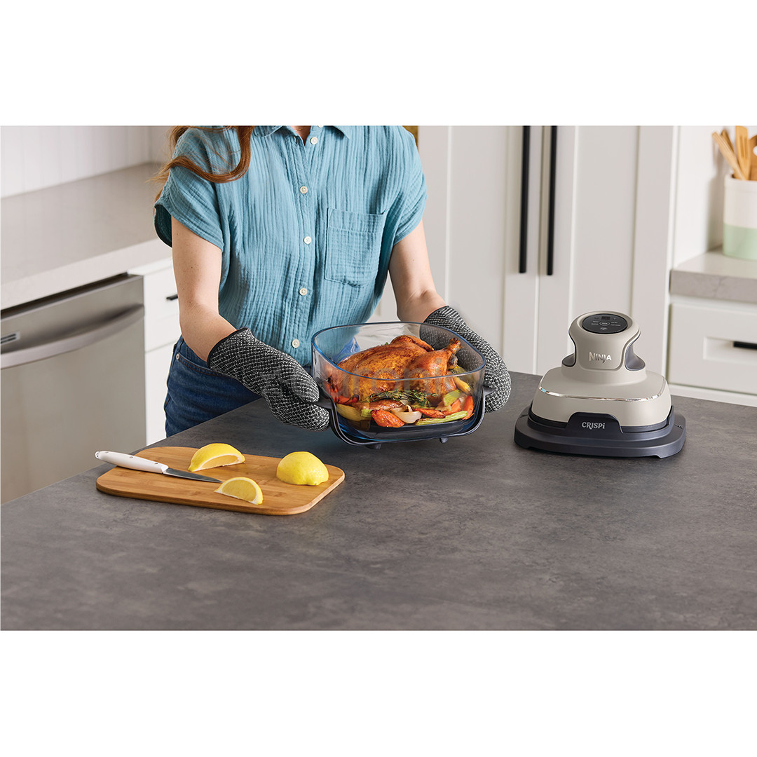 Ninja CRISPi 4 в 1, 1700 Вт, 3,8 л, бежевый - Портативный аэрогриль