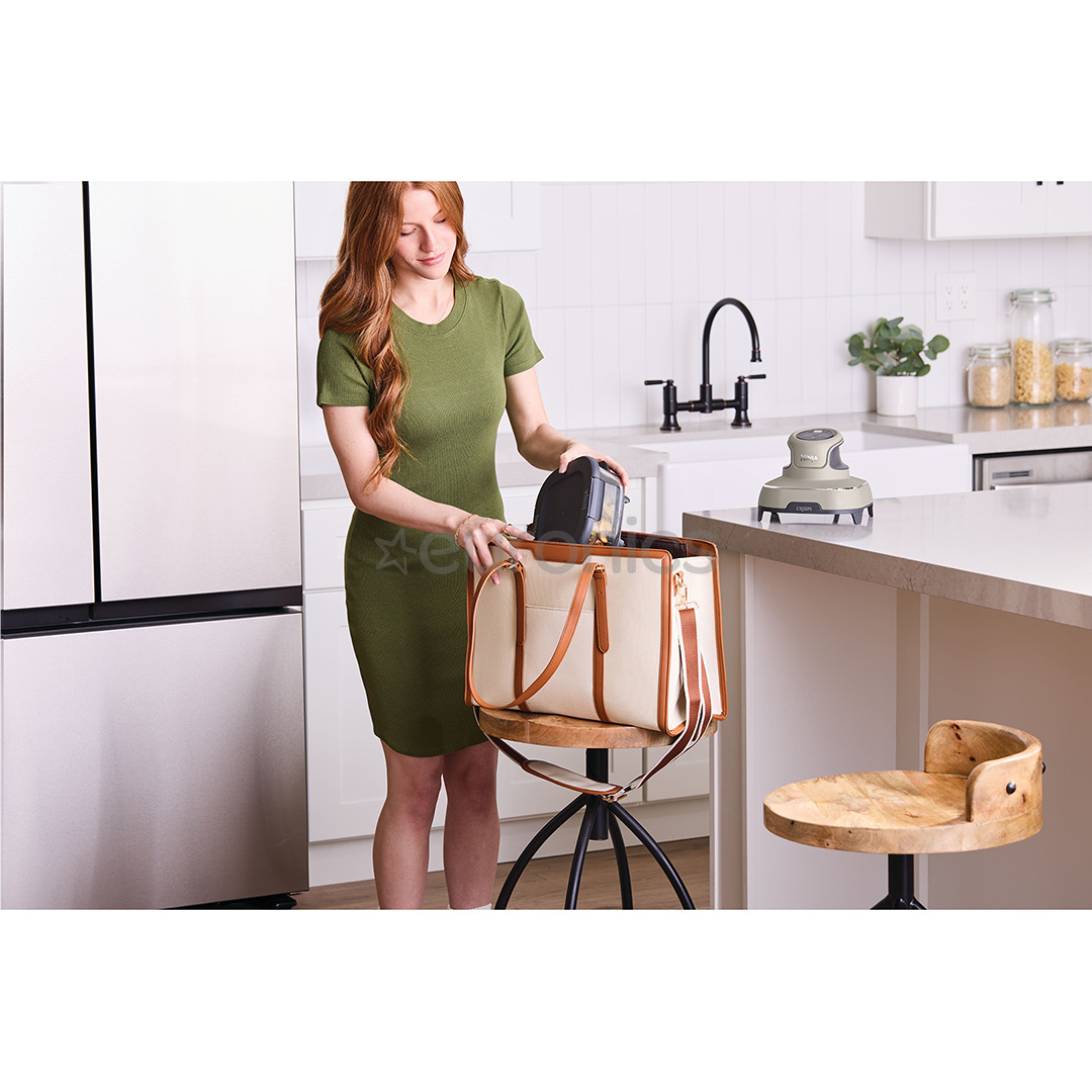 Ninja CRISPi 4 в 1, 1700 Вт, 3,8 л, бежевый - Портативный аэрогриль