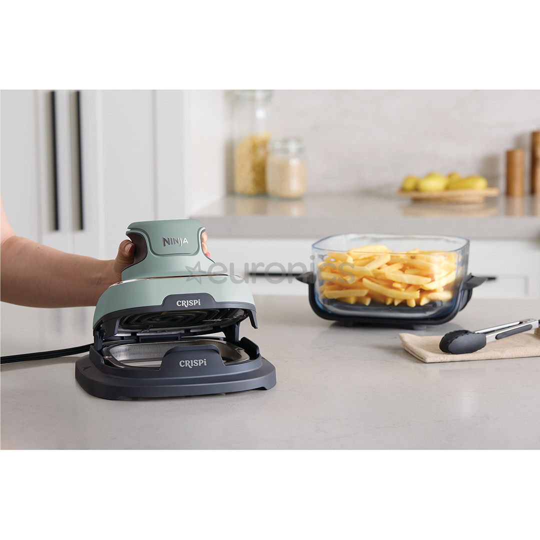 Ninja CRISPi 4-ühes, 1700 W, 3.8 L, roheline - Kaasaskantav kuumaõhufritüür