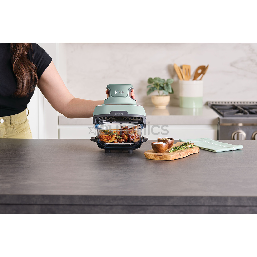 Ninja CRISPi 4-ühes, 1700 W, 3.8 L, roheline - Kaasaskantav kuumaõhufritüür