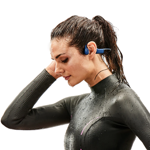 Shokz Open Swim, sinine - Luujuhtivusega juhtmevabad kõrvaklapid
