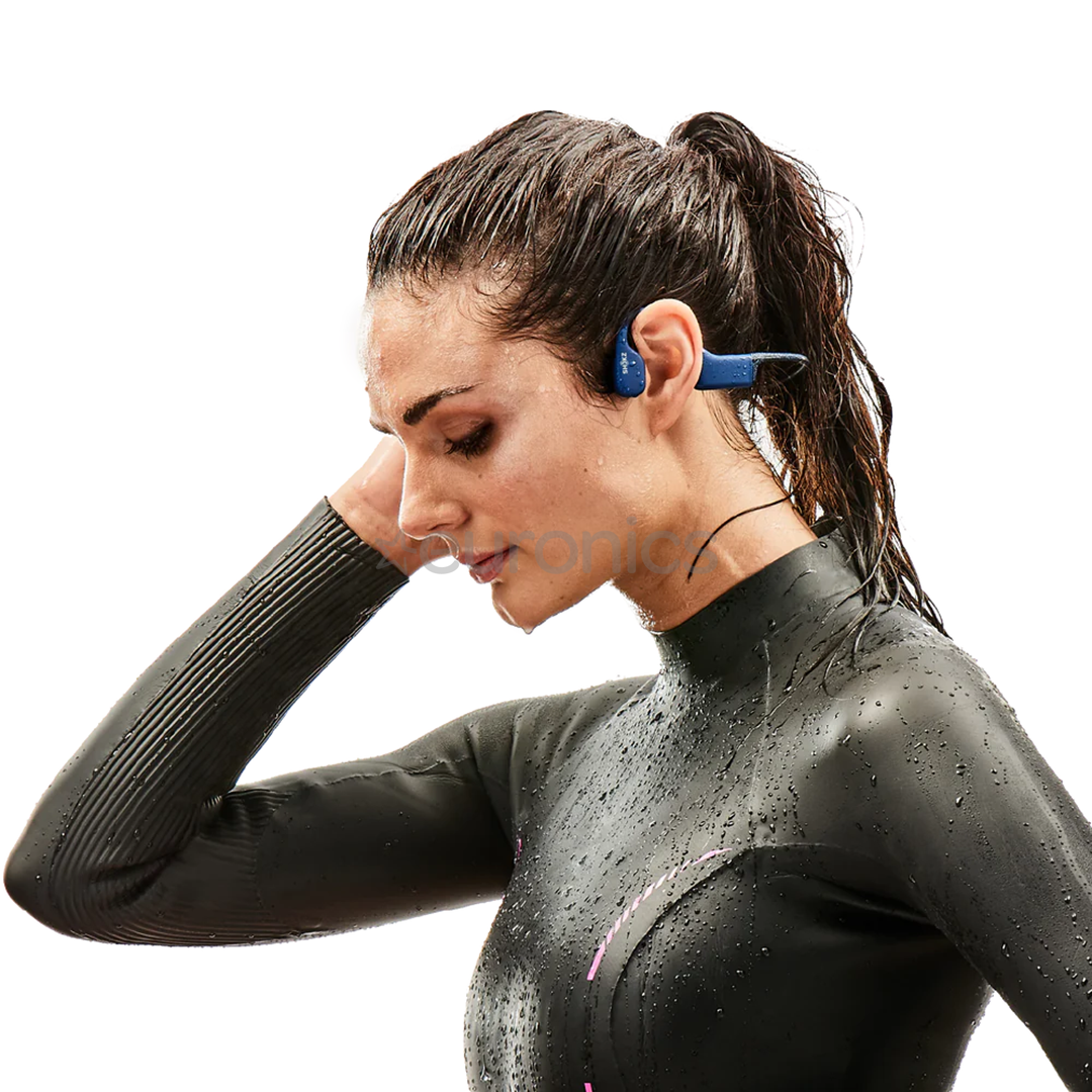 Shokz Open Swim, sinine - Luujuhtivusega juhtmevabad kõrvaklapid