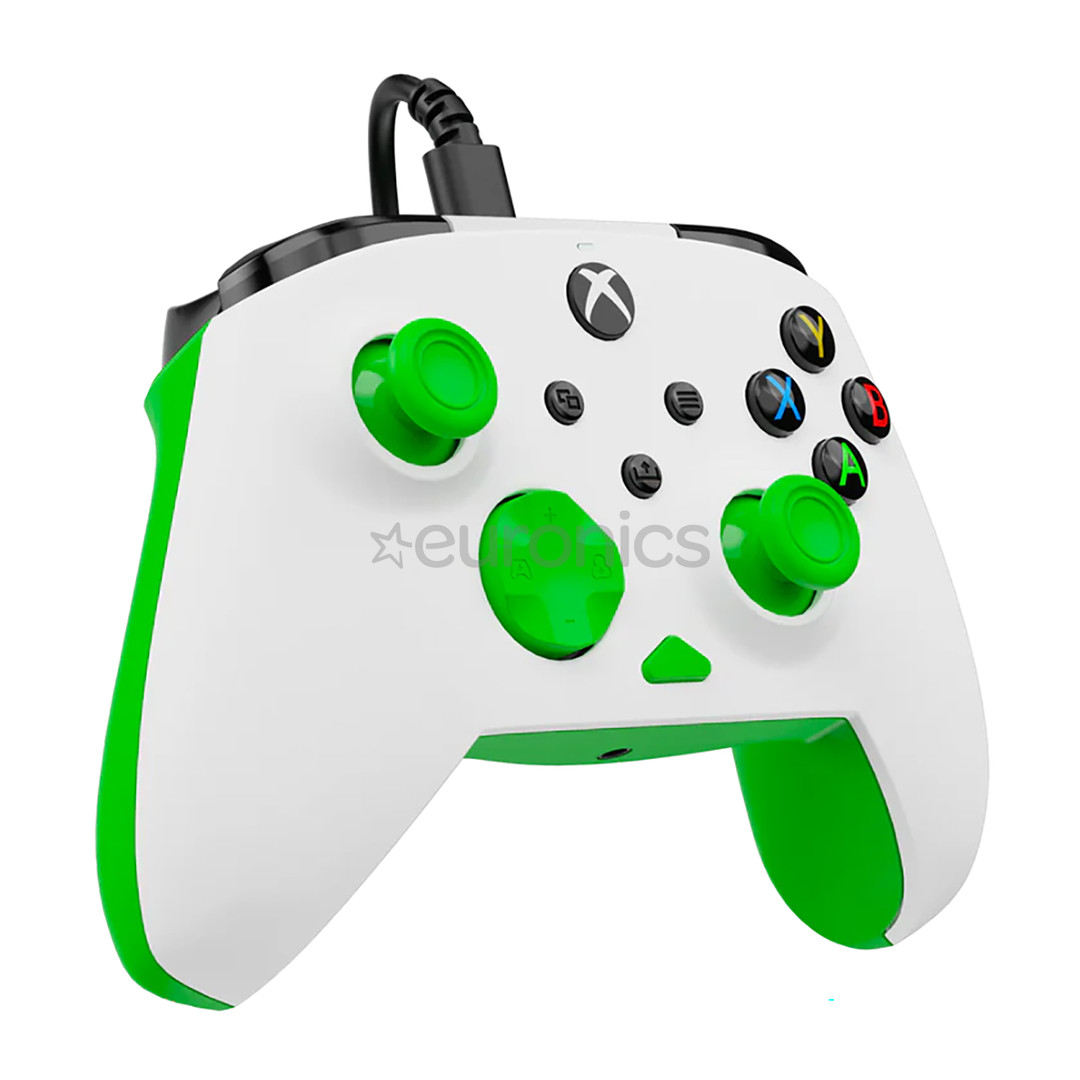 Turtle Beach Rematch Core, Xbox, белый/зеленый - Геймпад