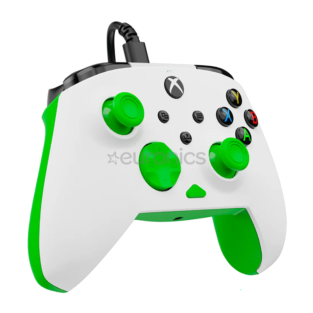 Turtle Beach Rematch Core, Xbox, valge/roheline - Juhtpult