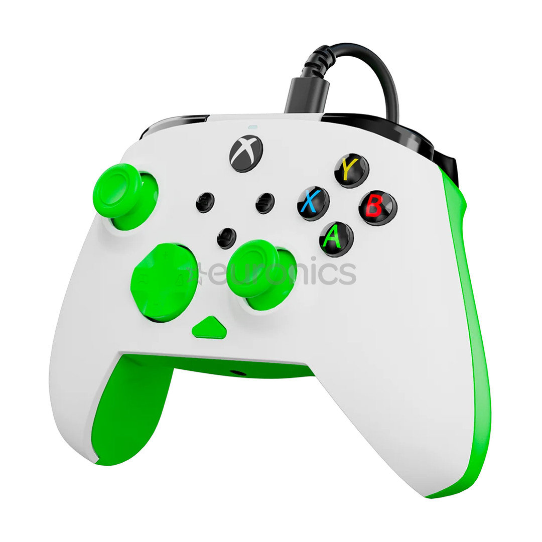 Turtle Beach Rematch Core, Xbox, белый/зеленый - Геймпад