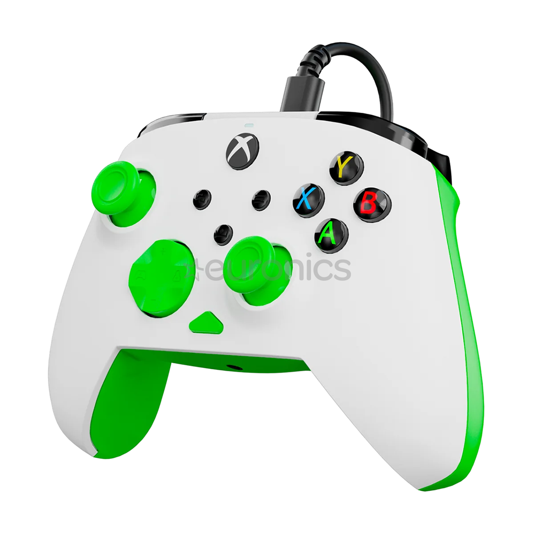 Turtle Beach Rematch Core, Xbox, valge/roheline - Juhtpult