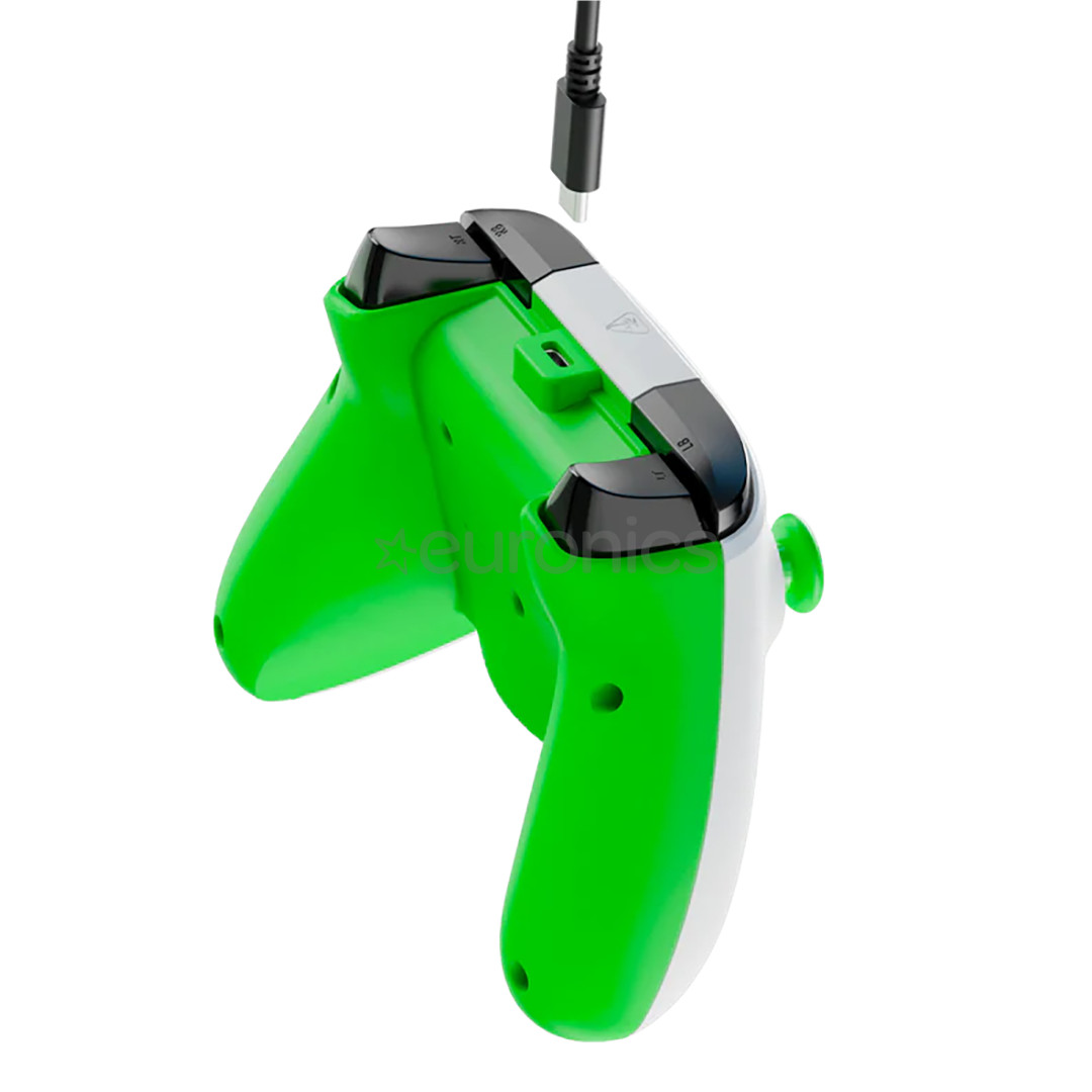 Turtle Beach Rematch Core, Xbox, белый/зеленый - Геймпад