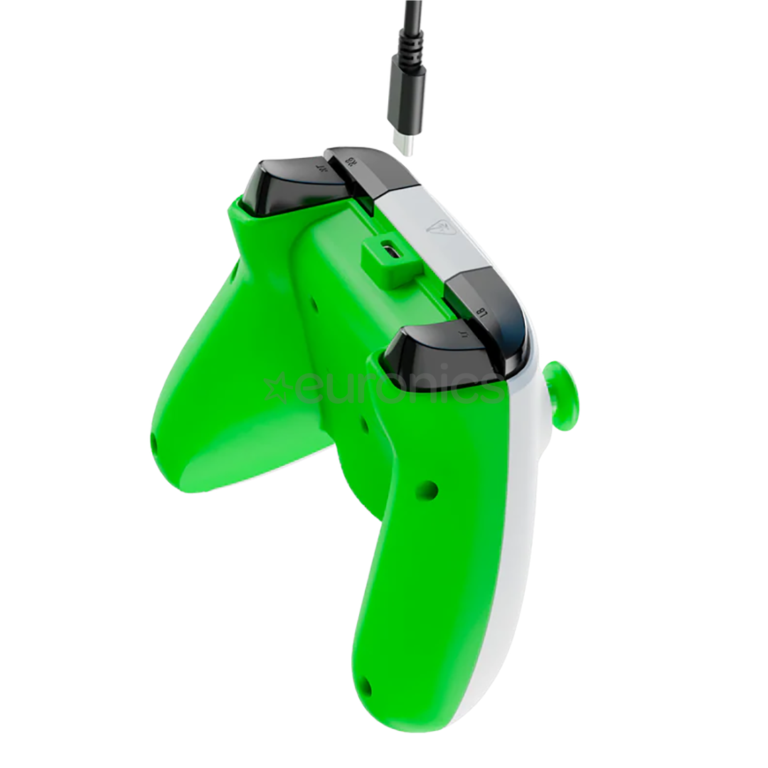Turtle Beach Rematch Core, Xbox, valge/roheline - Juhtpult