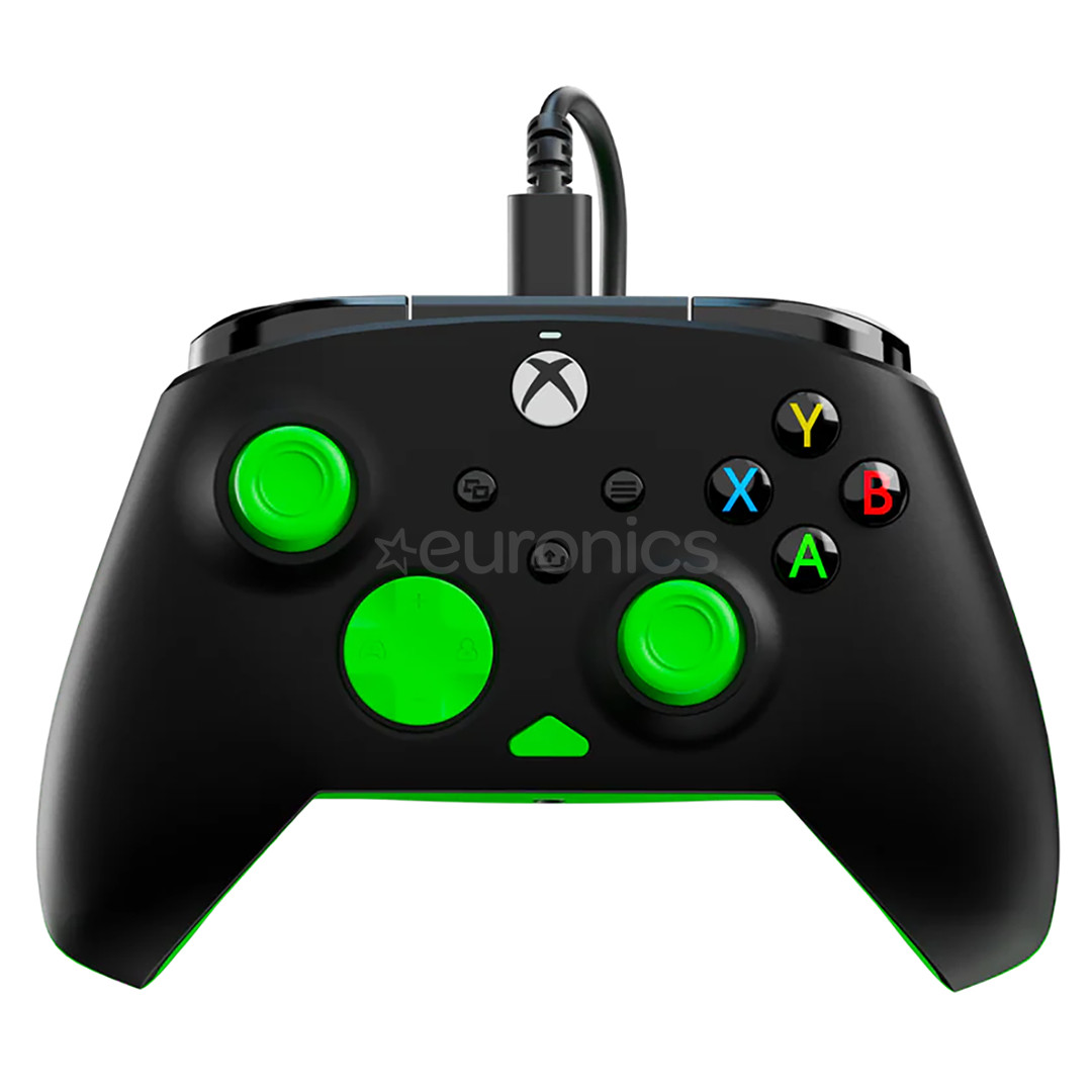 Turtle Beach Rematch Core, Xbox, must/roheline - Juhtpult