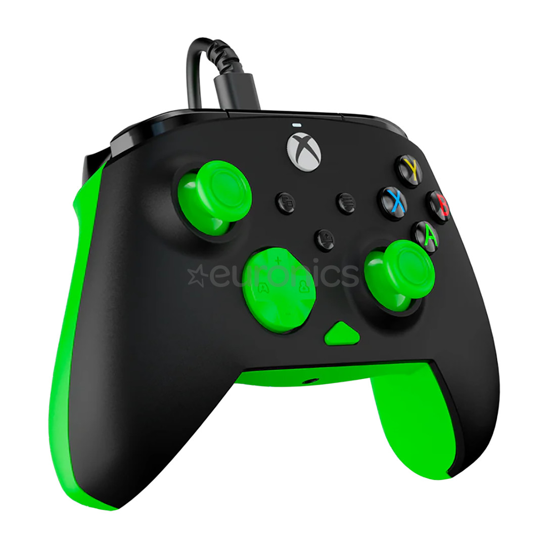 Turtle Beach Rematch Core, Xbox, must/roheline - Juhtpult