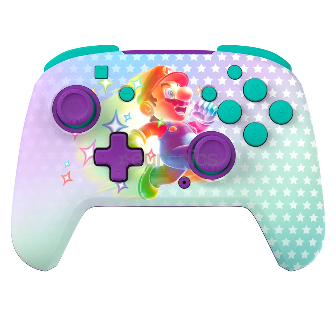 Turtle Beach Rematch Mario, Nintendo Switch, сиреневый/бирюзовый - Беспроводной игровой пульт