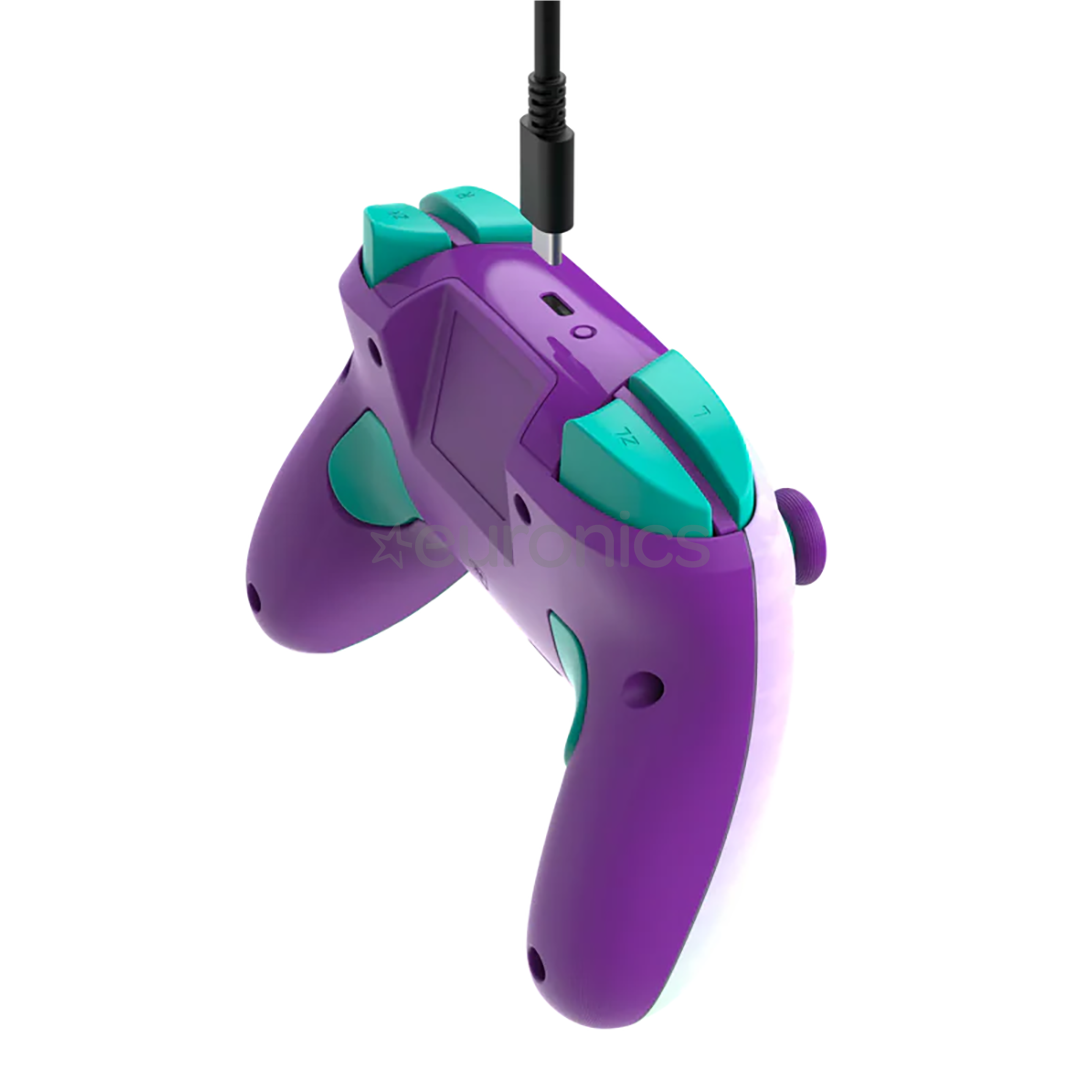 Turtle Beach Rematch Mario, Nintendo Switch, lilla/roheline - Juhtmevaba mängukonsool