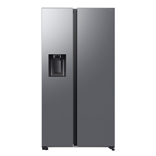 Samsung Bespoke AI, NoFrost, 640 L, kõrgus 179 cm, hõbedane - SBS-külmik RS70F65KETEO