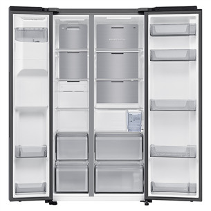 Samsung Bespoke AI, NoFrost, 640 L, kõrgus 179 cm, hõbedane - SBS-külmik