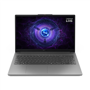Lenovo LOQ 15IAX9E, 15,6'', 144 Hz, i5, 12 GB, 512 GB, RTX 3050, luna grey - Notebook 83LK00B3LT