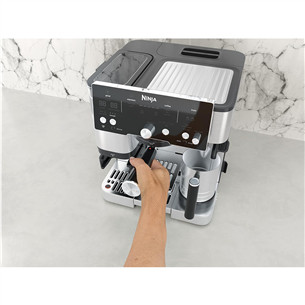 Ninja Luxe Café Essential, must/roostevaba teras - Espressomasin