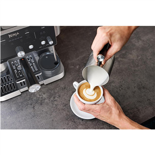 Ninja Luxe Café Essential, must/roostevaba teras - Espressomasin
