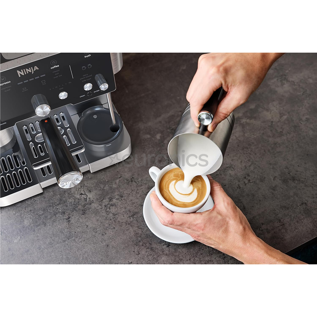 Ninja Luxe Café Essential, black/stainless steel - Espresso machine