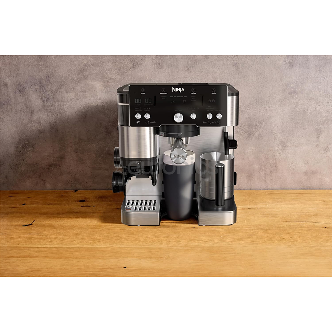 Ninja Luxe Café Essential, black/stainless steel - Espresso machine