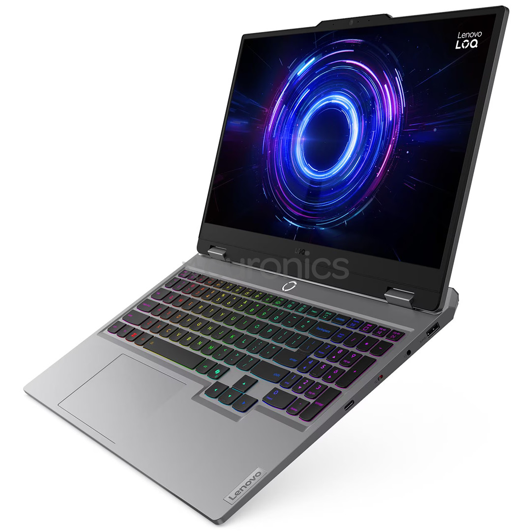 Lenovo LOQ 15IRX10, 15.6'', Full HD, 144 Hz, i7, 24 GB, 1 TB, RTX 5070, ENG, luna grey - Notebook
