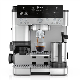 Ninja Luxe Café Premier, must/roostevaba teras - Espressomasin