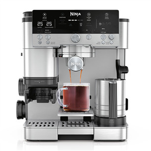Ninja Luxe Café Premier, must/roostevaba teras - Espressomasin