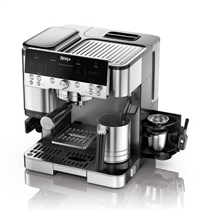Ninja Luxe Café Premier, must/roostevaba teras - Espressomasin